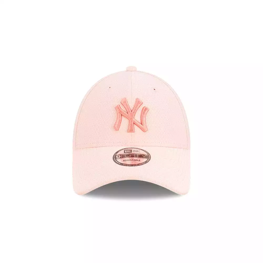 NEW ERA WOMEN'S 9FORTY NEW YORK YANKEES HEX PINK HAT