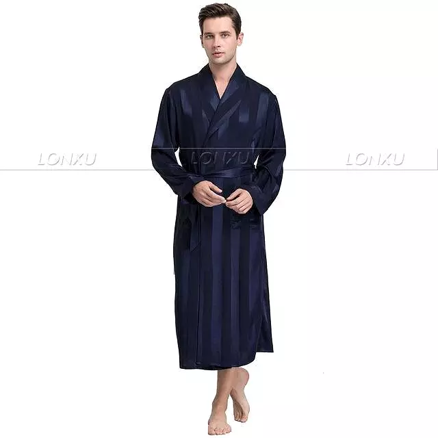 Night Games Men Striped Nightgown