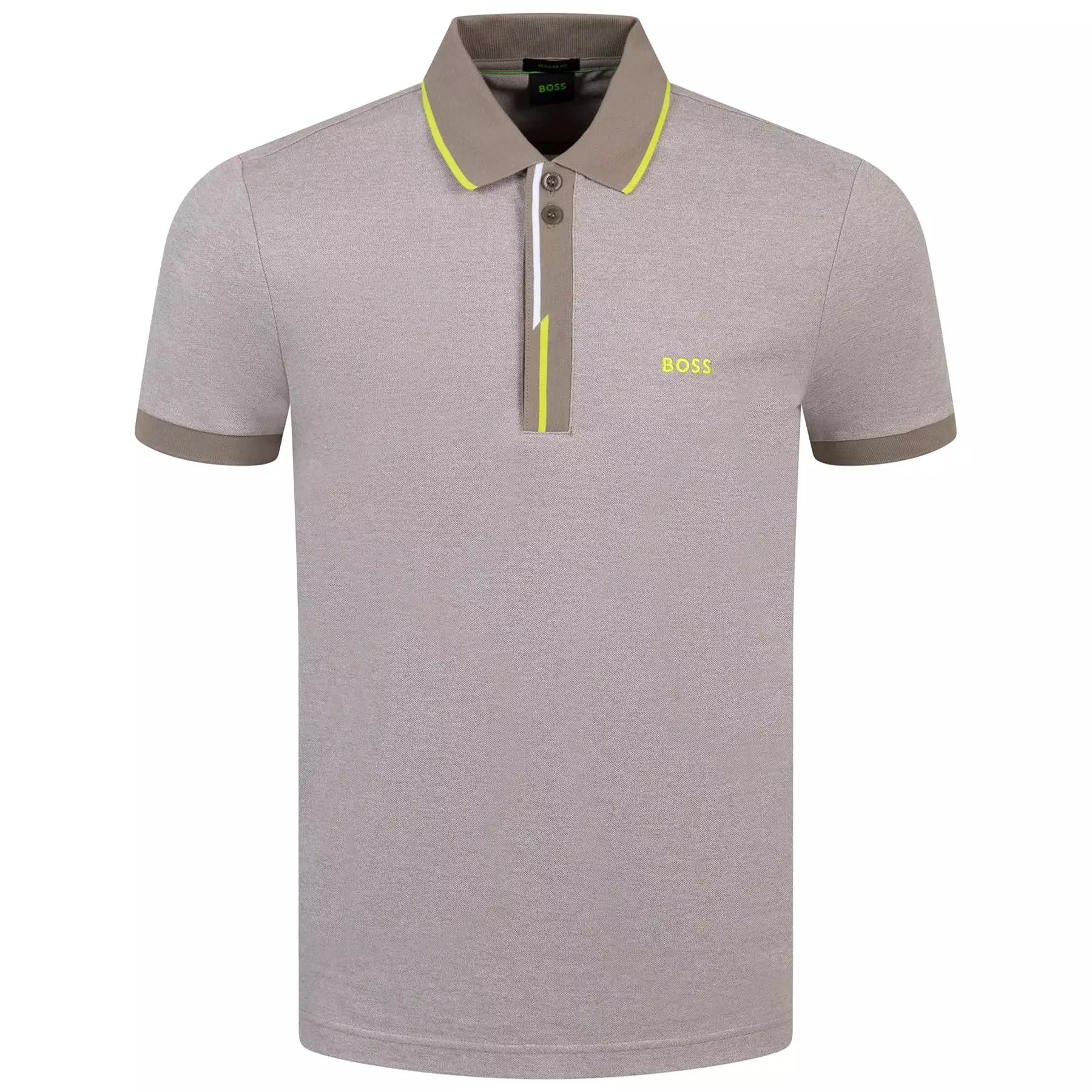 Paddy 3 Cotton Jersey Regular Fit Polo Pastel Green - W23