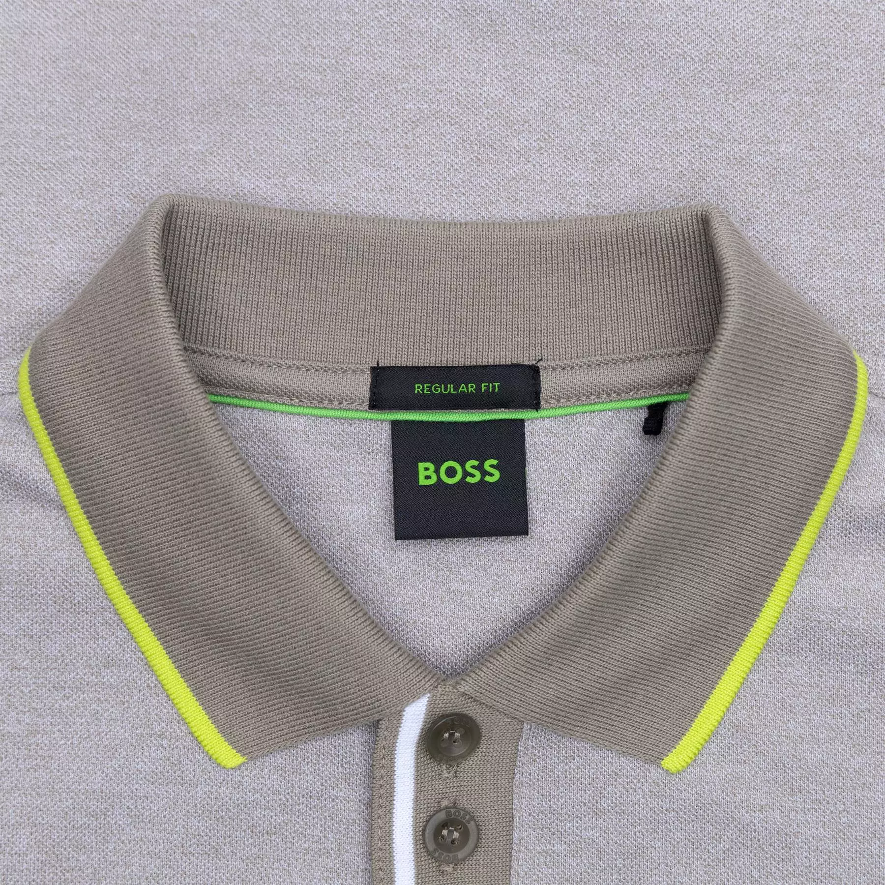 Paddy 3 Cotton Jersey Regular Fit Polo Pastel Green - W23