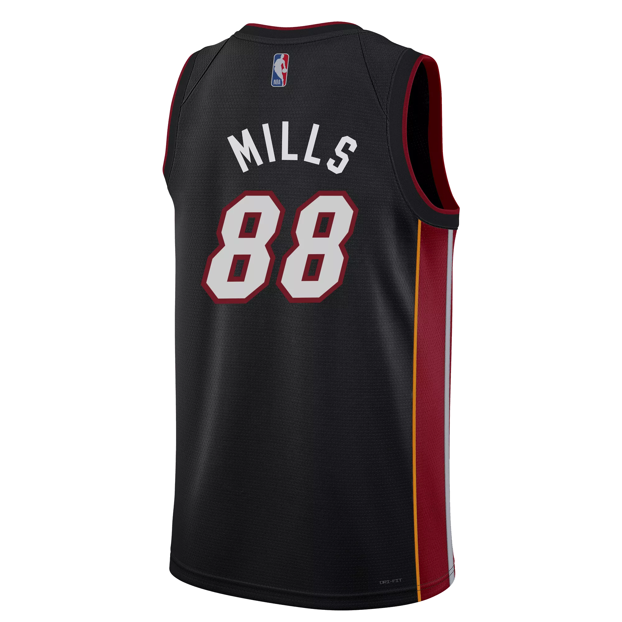 Patty Mills Nike Miami HEAT Icon Black Swingman Jersey