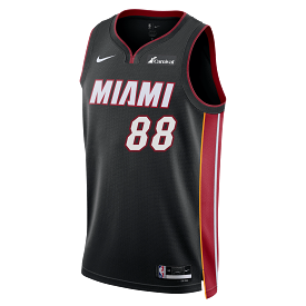 Patty Mills Nike Miami HEAT Icon Black Swingman Jersey