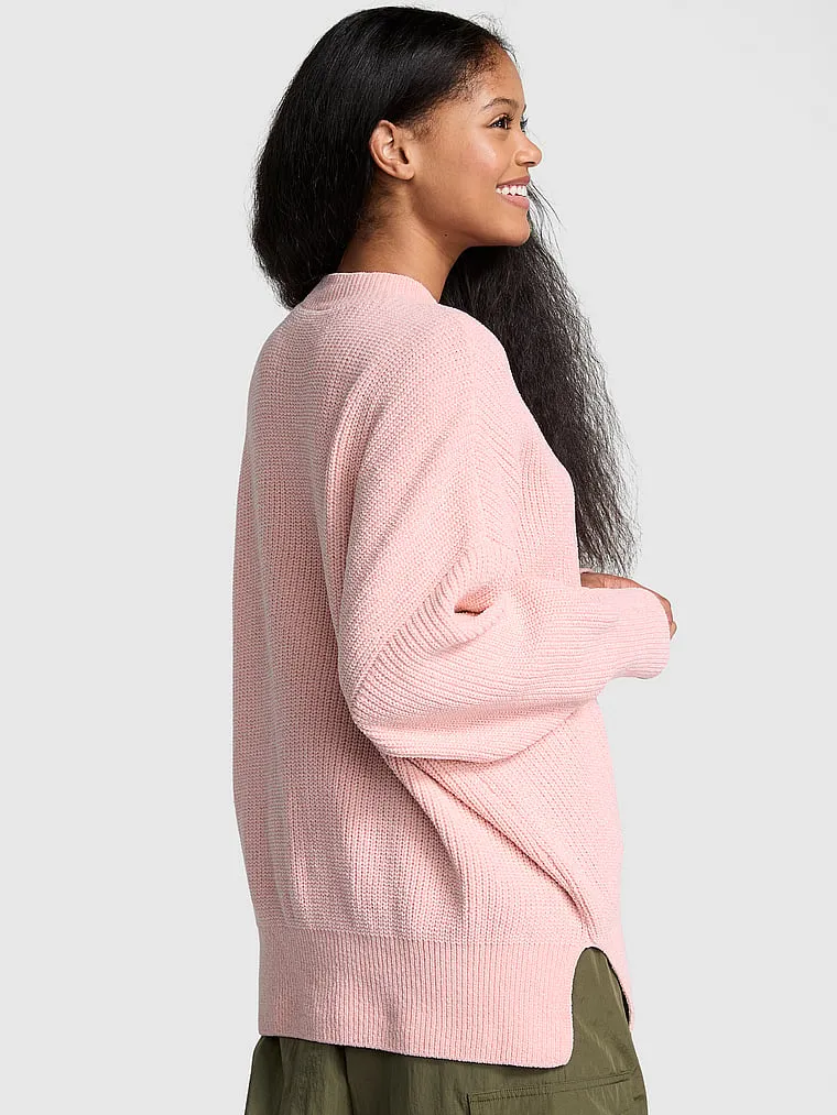 PINK Chenille Crewneck Pullover