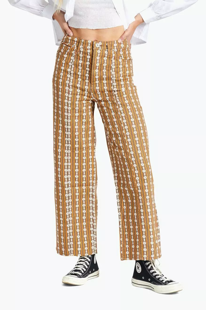 Providence Wide Leg Pant - Twig