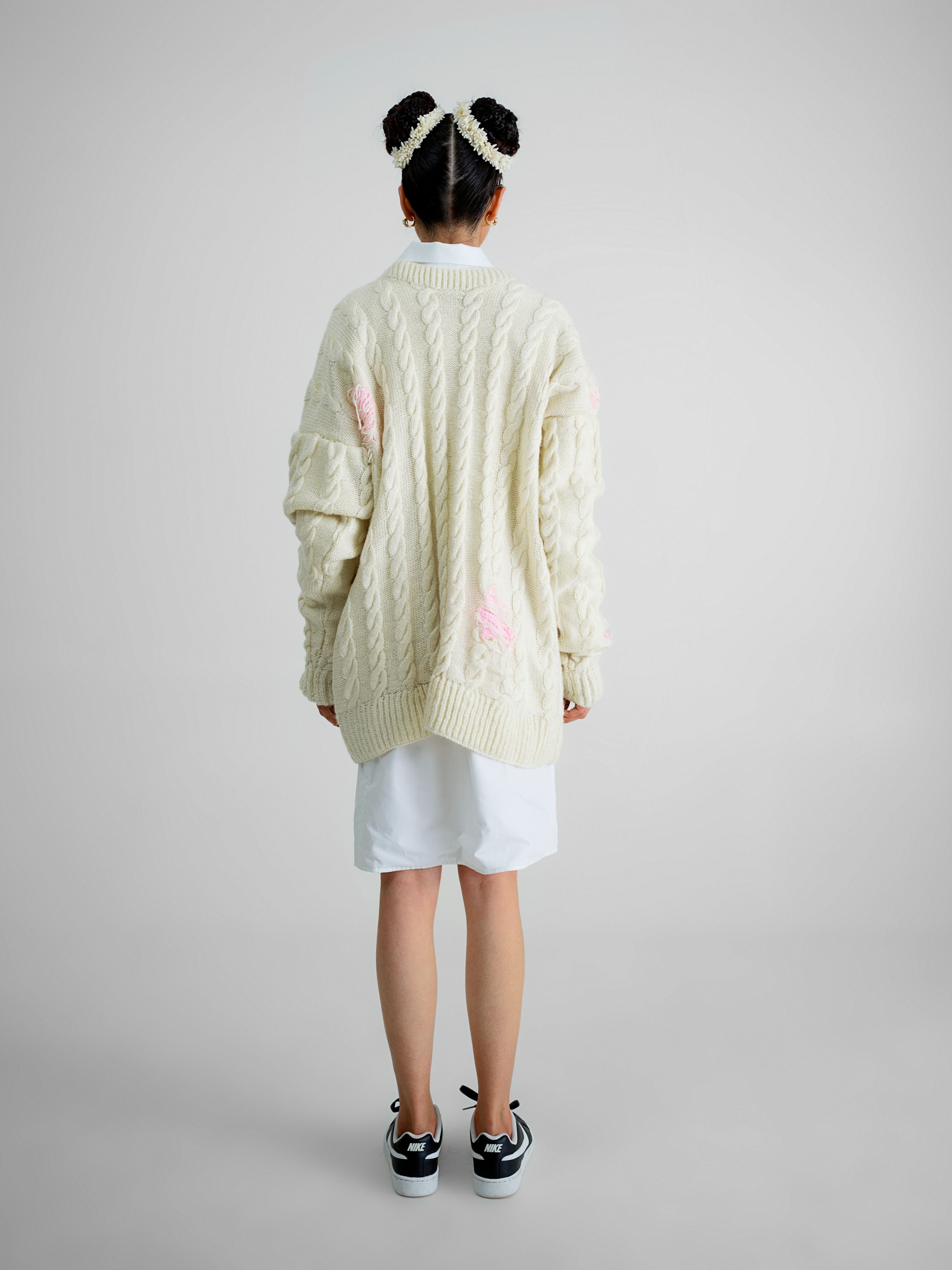 QUOD RIP PULLOVER CREAM