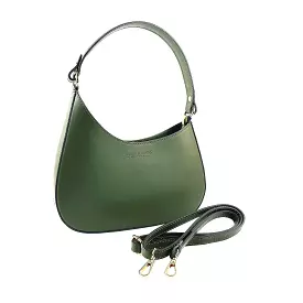 RB1013E | Borsa Donna Hobo in Vera Pelle | cm 28 x 25 x 6