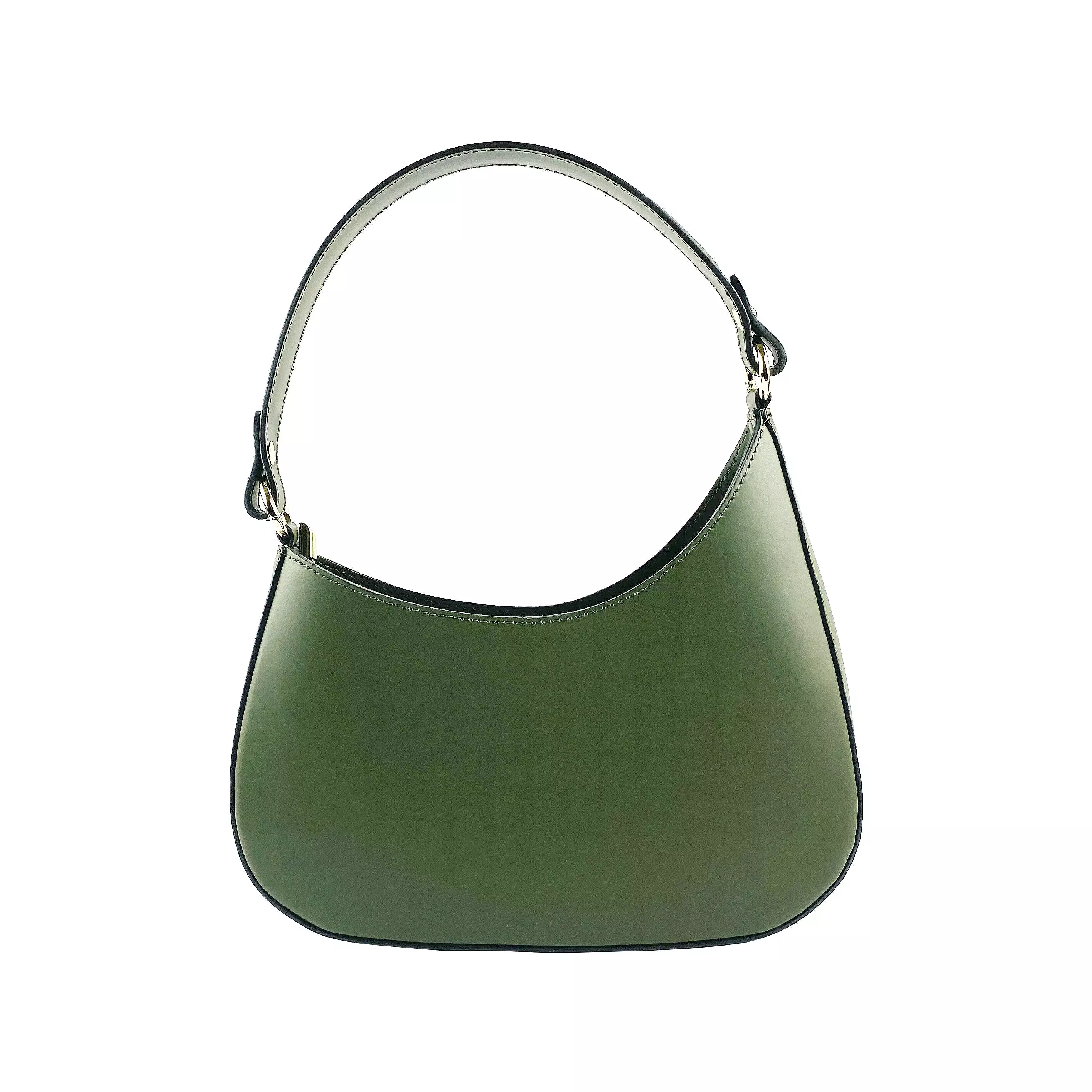 RB1013E | Borsa Donna Hobo in Vera Pelle | cm 28 x 25 x 6