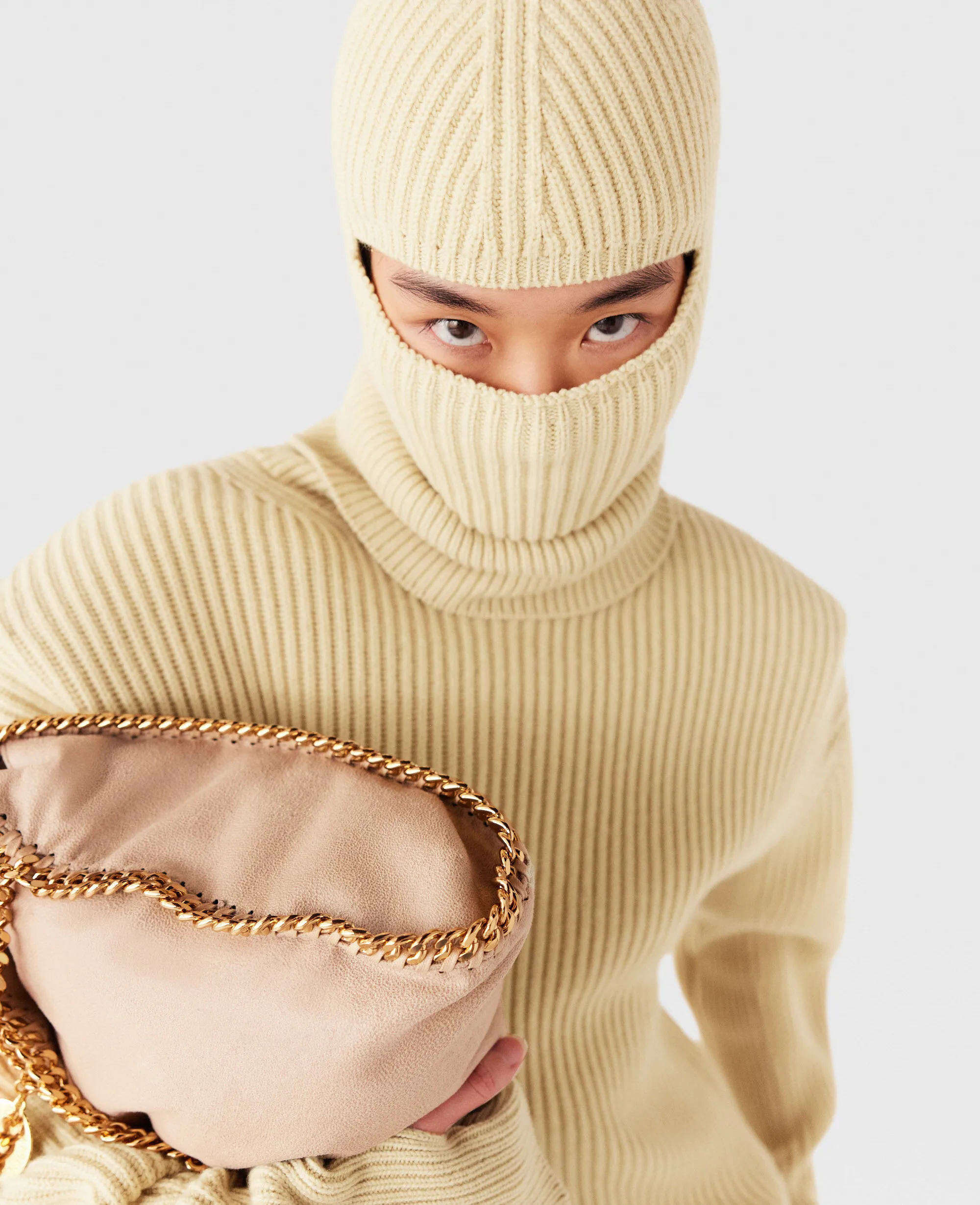 Ribbed Balaclava 