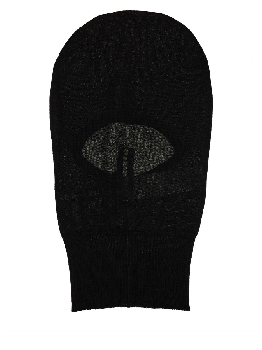 RICK OWENS      KNITTED BALACLAVA