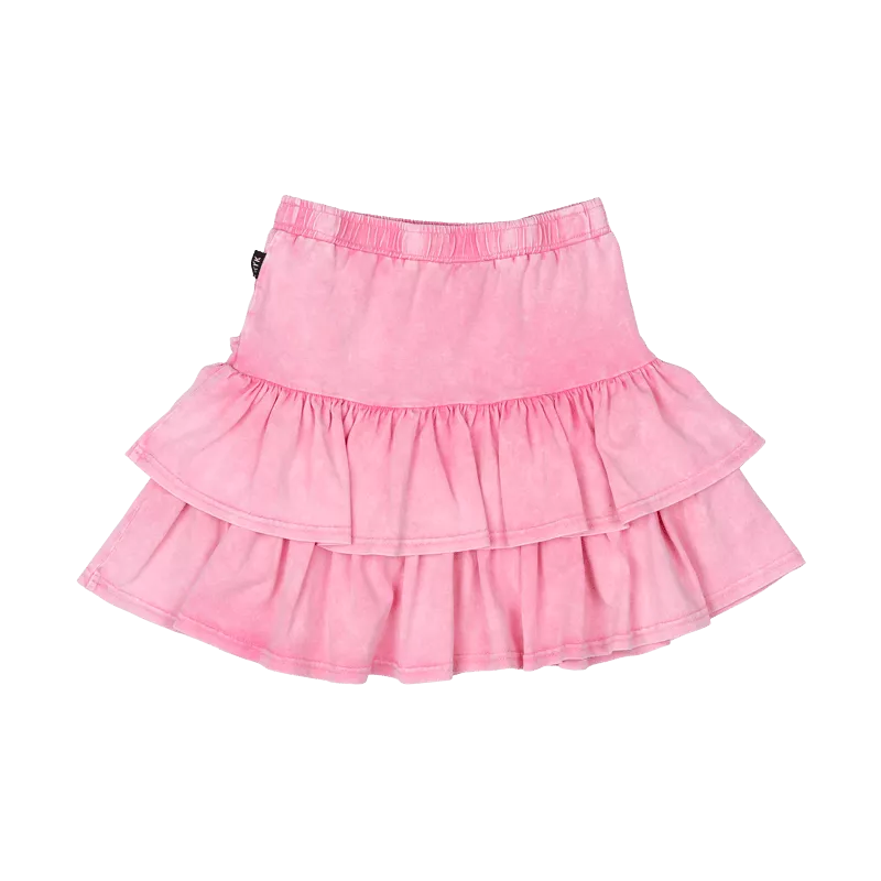 Rock Your Baby Pink Grunge Skirt