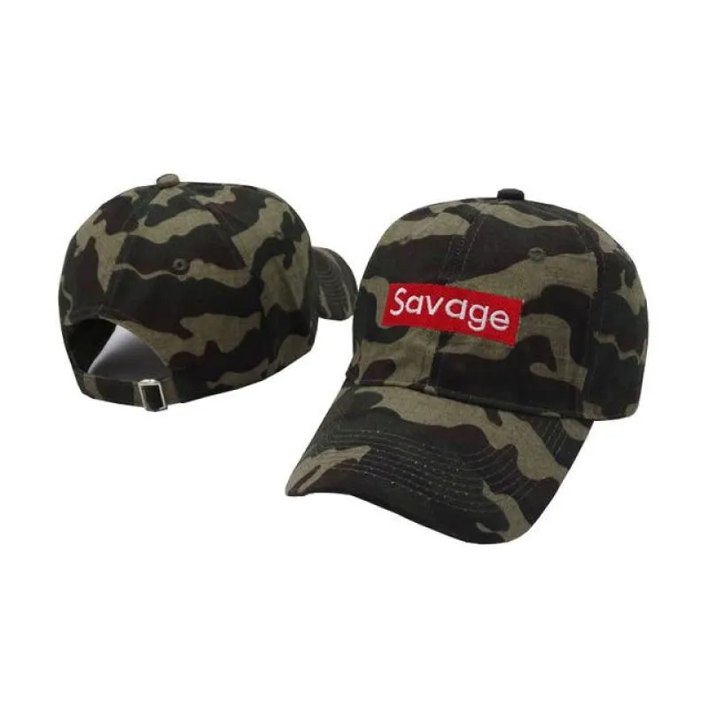 Savage Embroidery Men and Women's Cotton Dad Hats Baseball Cap