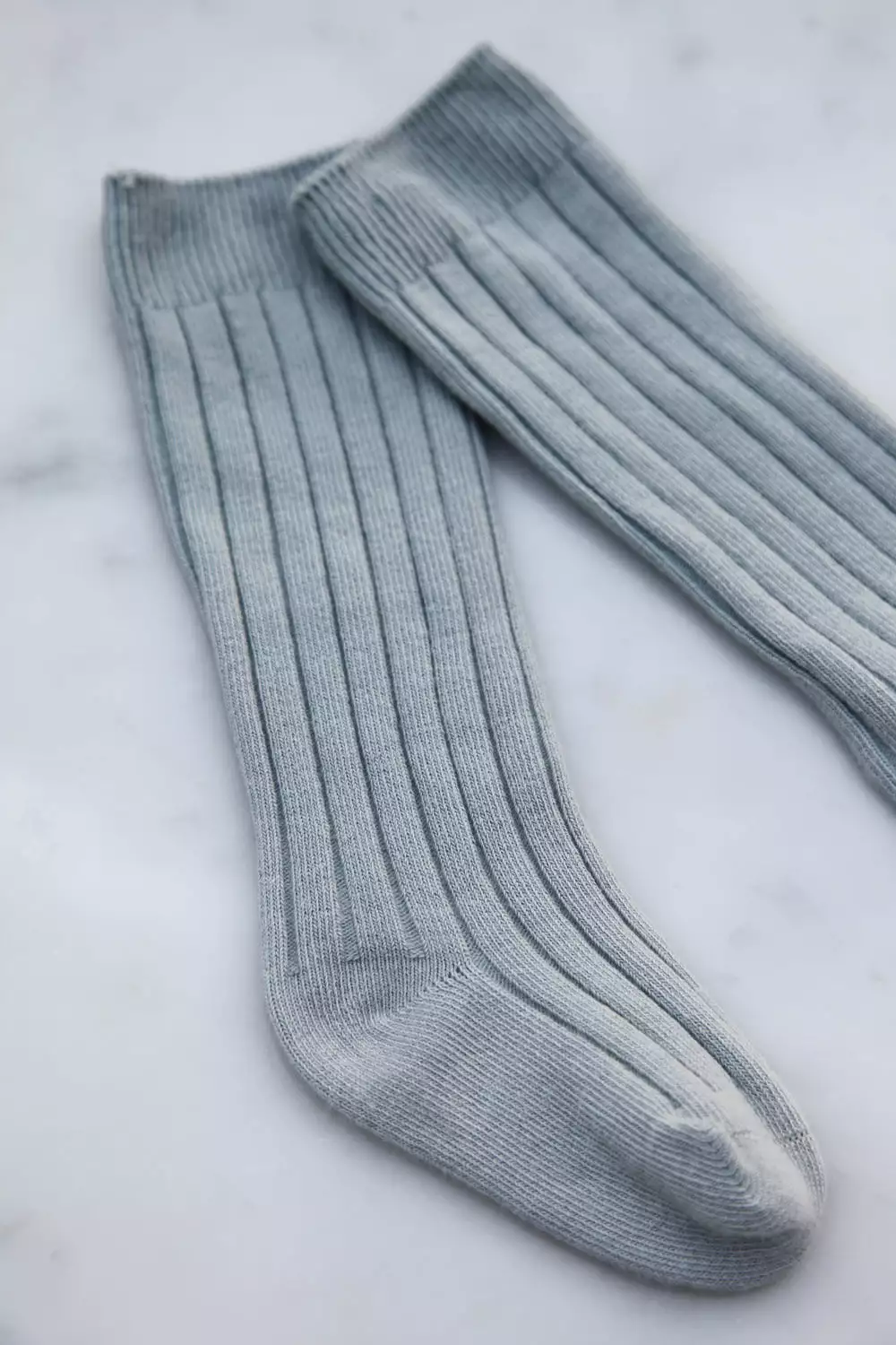 Soft Dusky Blue Baby Socks