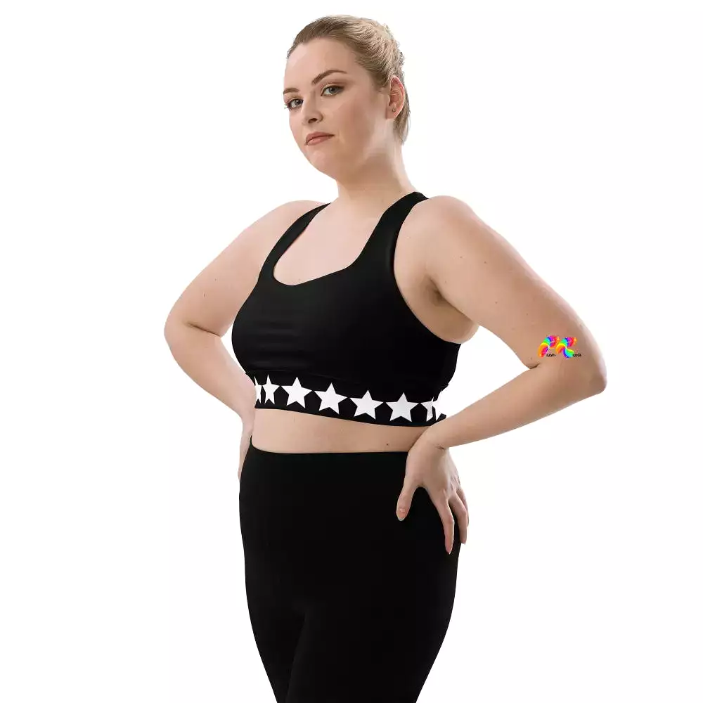 Star Longline Sports Bra