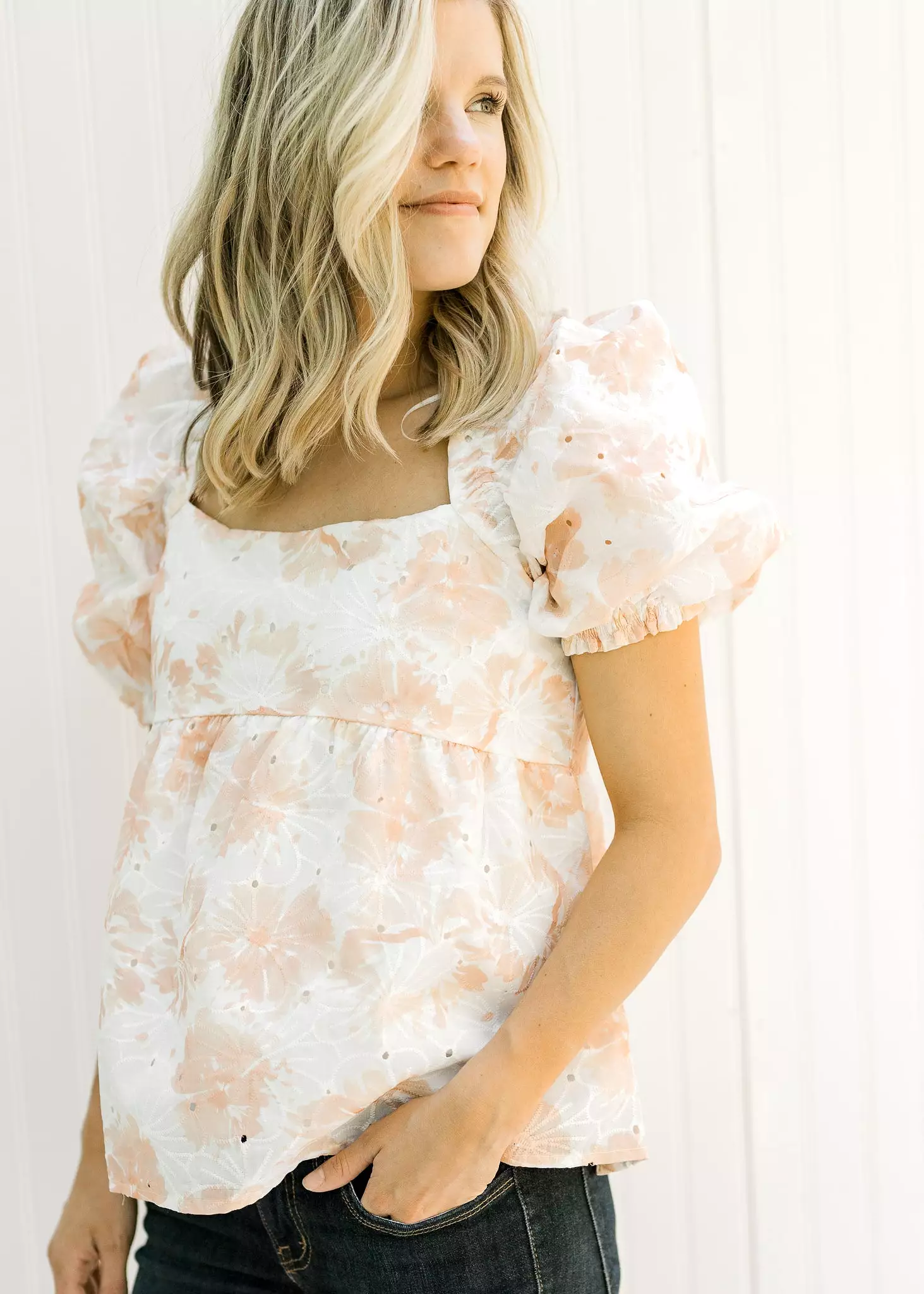 Sunsets Floral Top