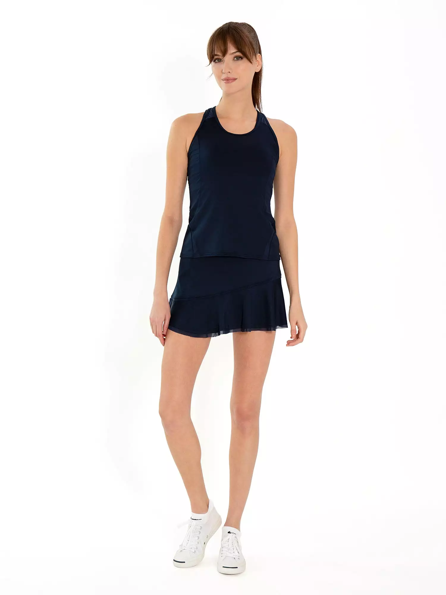 Tennis Classic 13 1/2 Flounce Skirt - Midnight