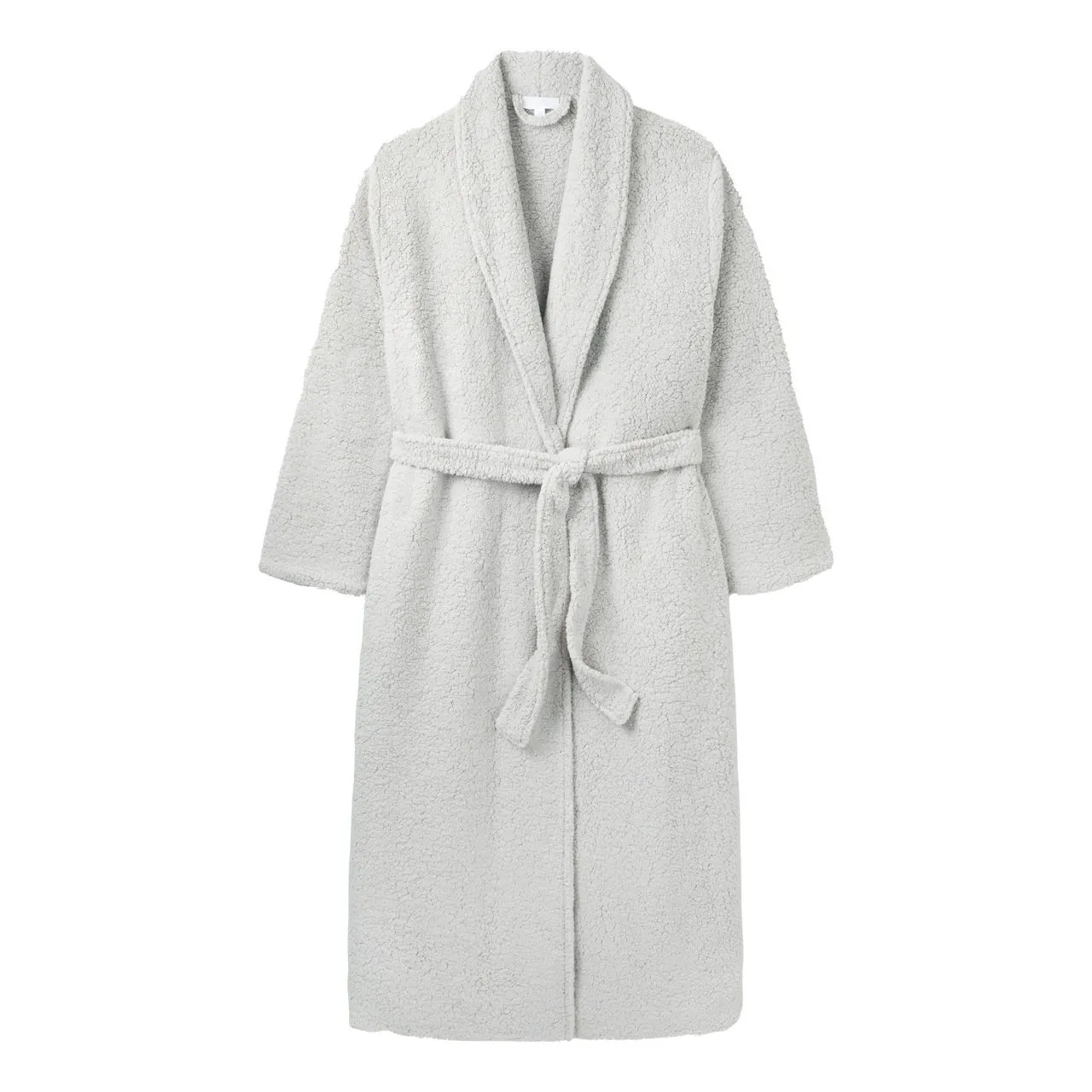 THE WHITE COMPANY Super Soft Long Snuggle Robe - Grey