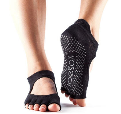 Toesox Grip Half Toe Bellarina Fishnet - S01525