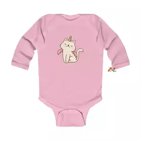 Unicorn Cat Infant Long Sleeve Bodysuit