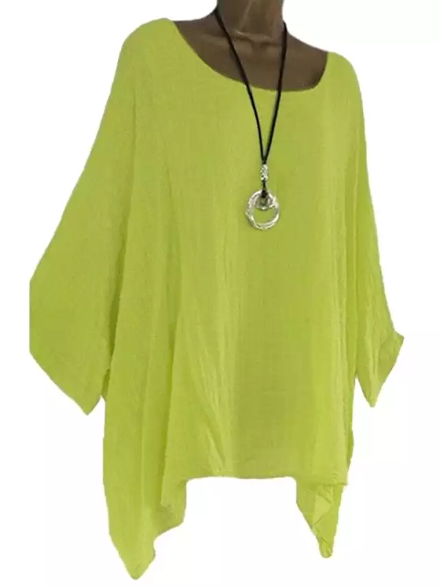 Upgrade Your Wardrobe with Women's Plus Size Asymmetric Blouse