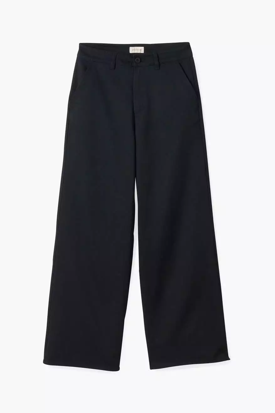 Victory Full Length Wide Leg Pant - Black