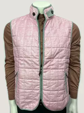 Waterville Men's Fit Quilted Vest - RED