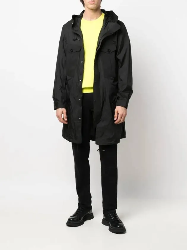 Windbreaker Combo Bonded Parka Black 22CTCUK11091 A06048 999