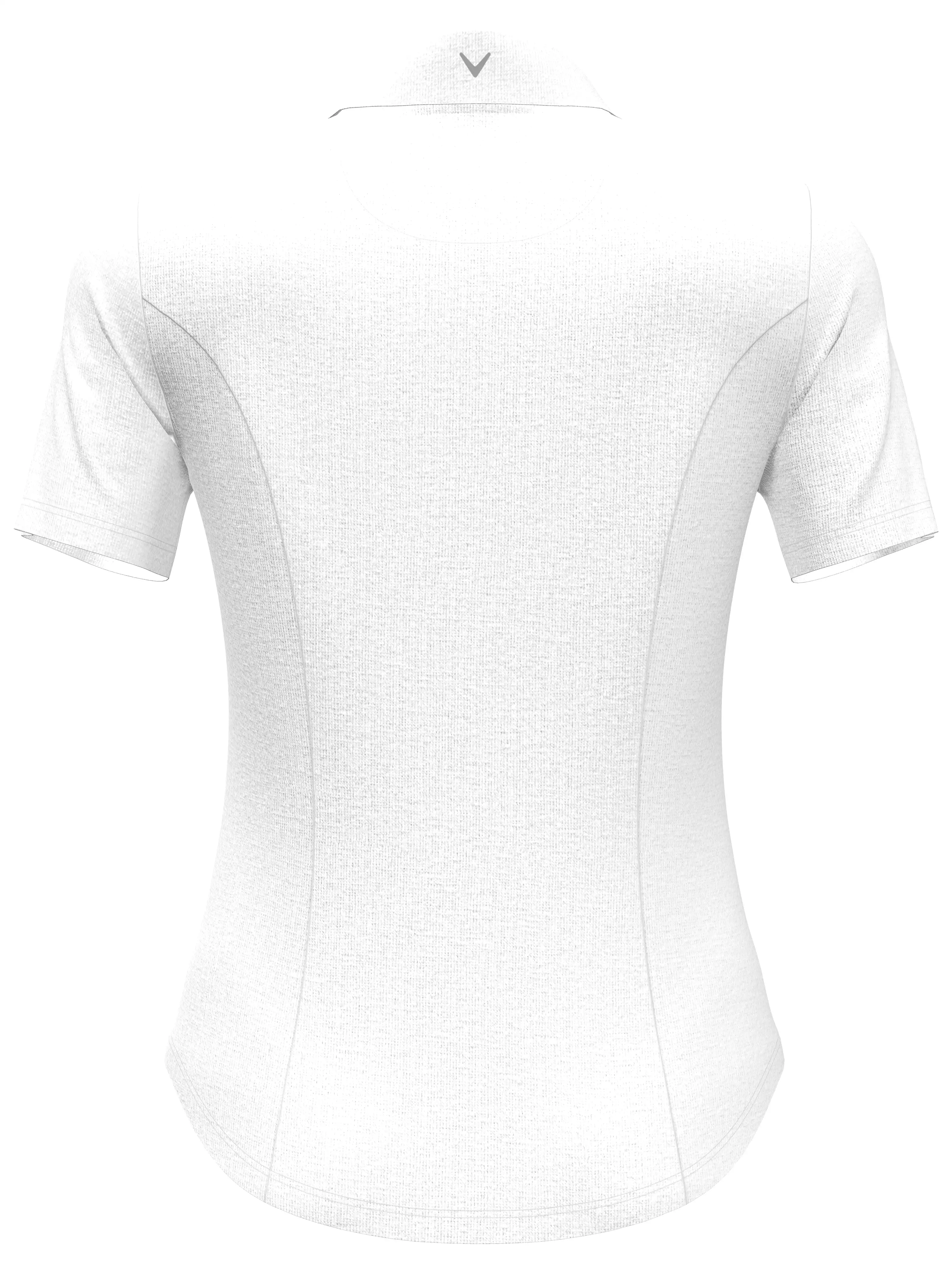 Womens Heather Golf Polo