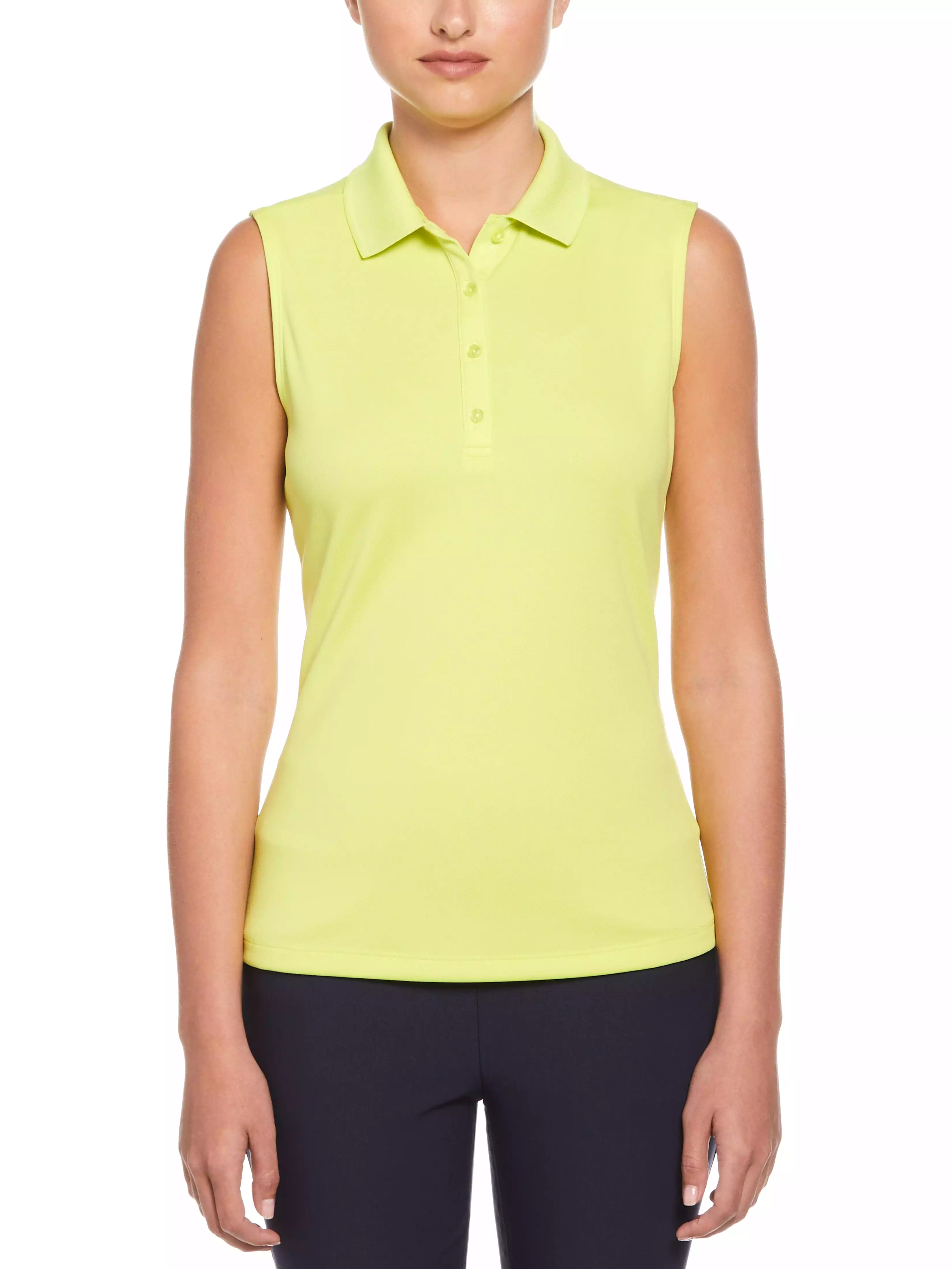 Womens Opti Dri Sleeveless Polo