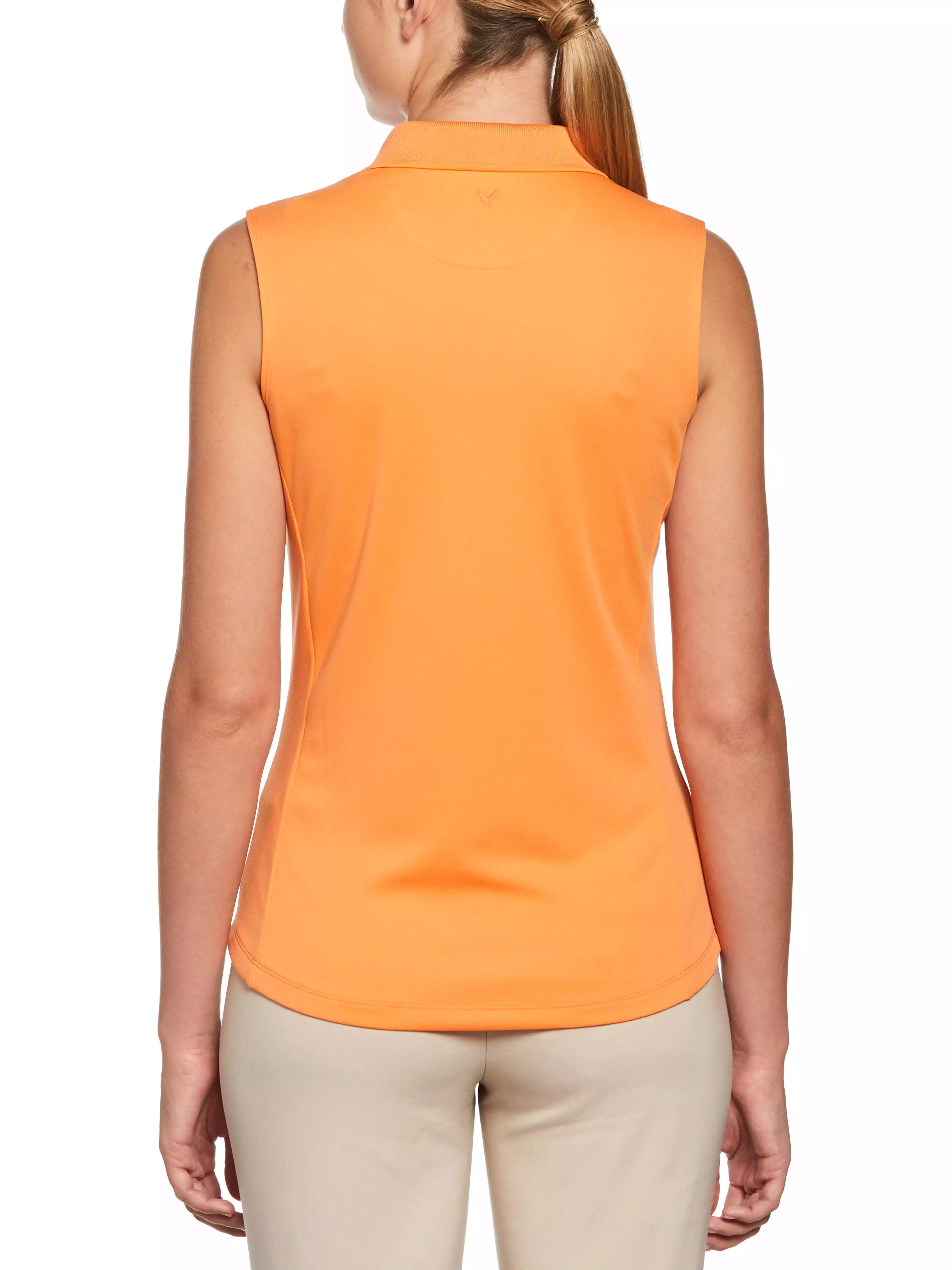 Womens Opti Dri Sleeveless Polo