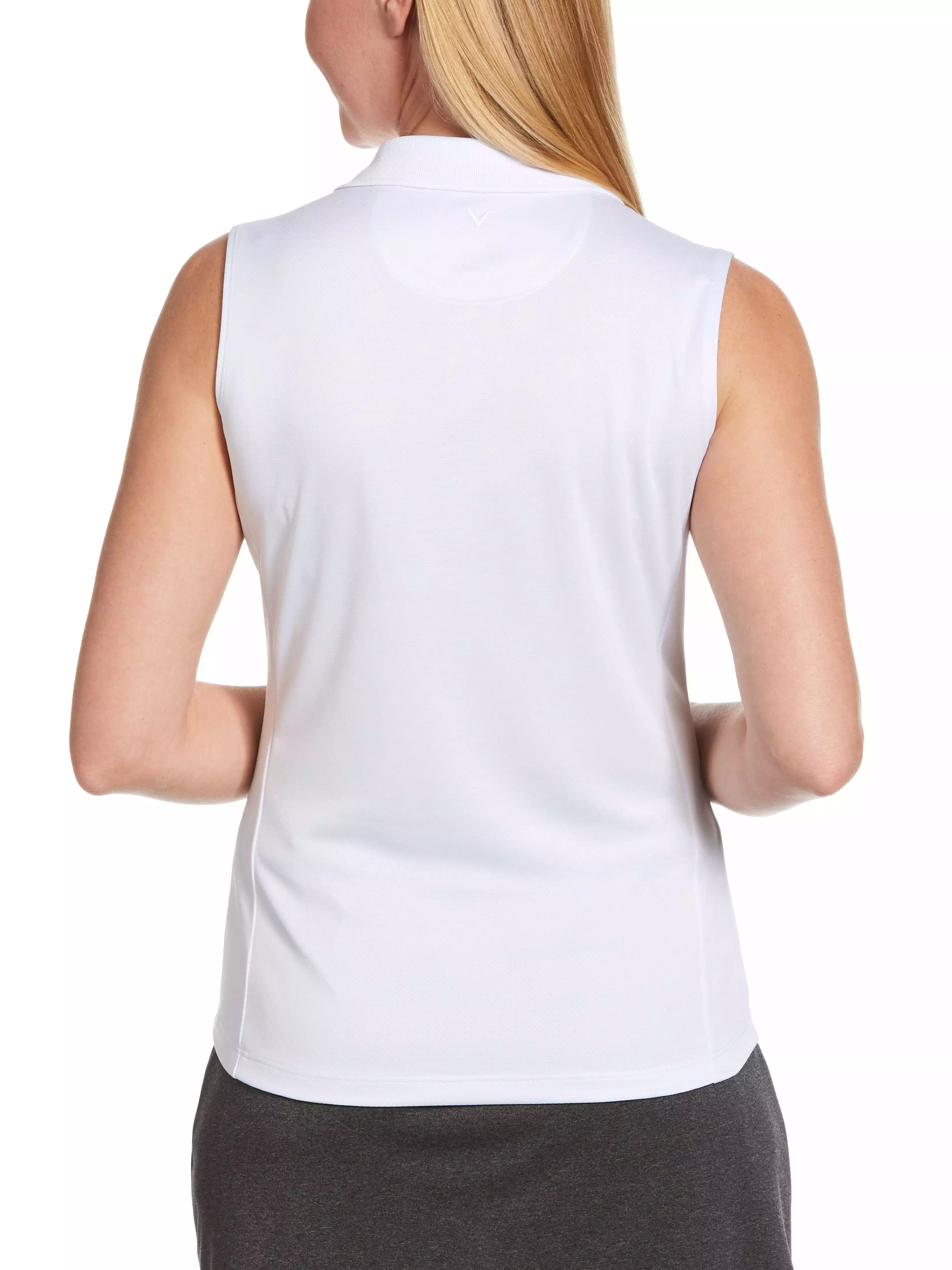 Womens Opti Dri Sleeveless Polo